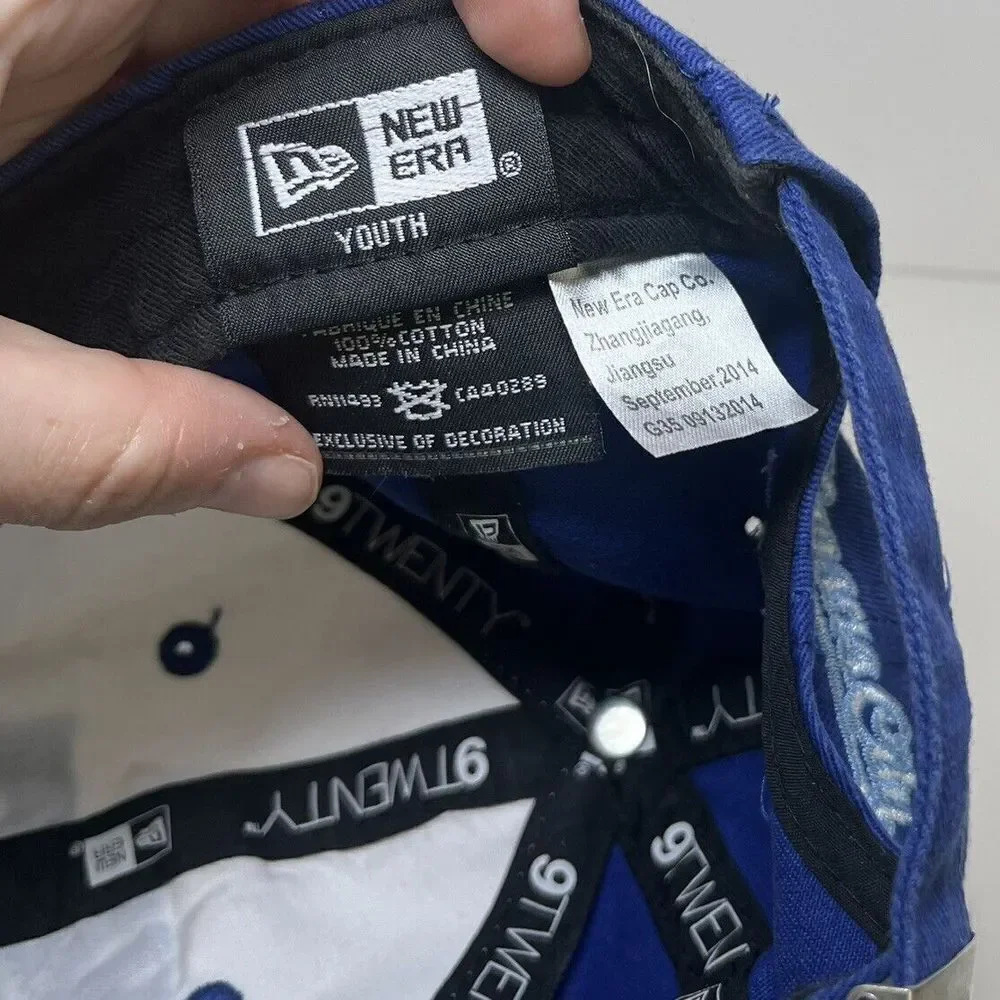 Kansas‎ City Royals Youth Adjustable New Era Sequin MLB Baseball Cap Hat Girls